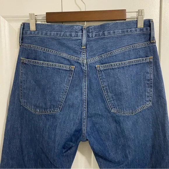 AGOLDE Indigo Parker Jeans in Surreal Size 26 - Picture 7 of 9